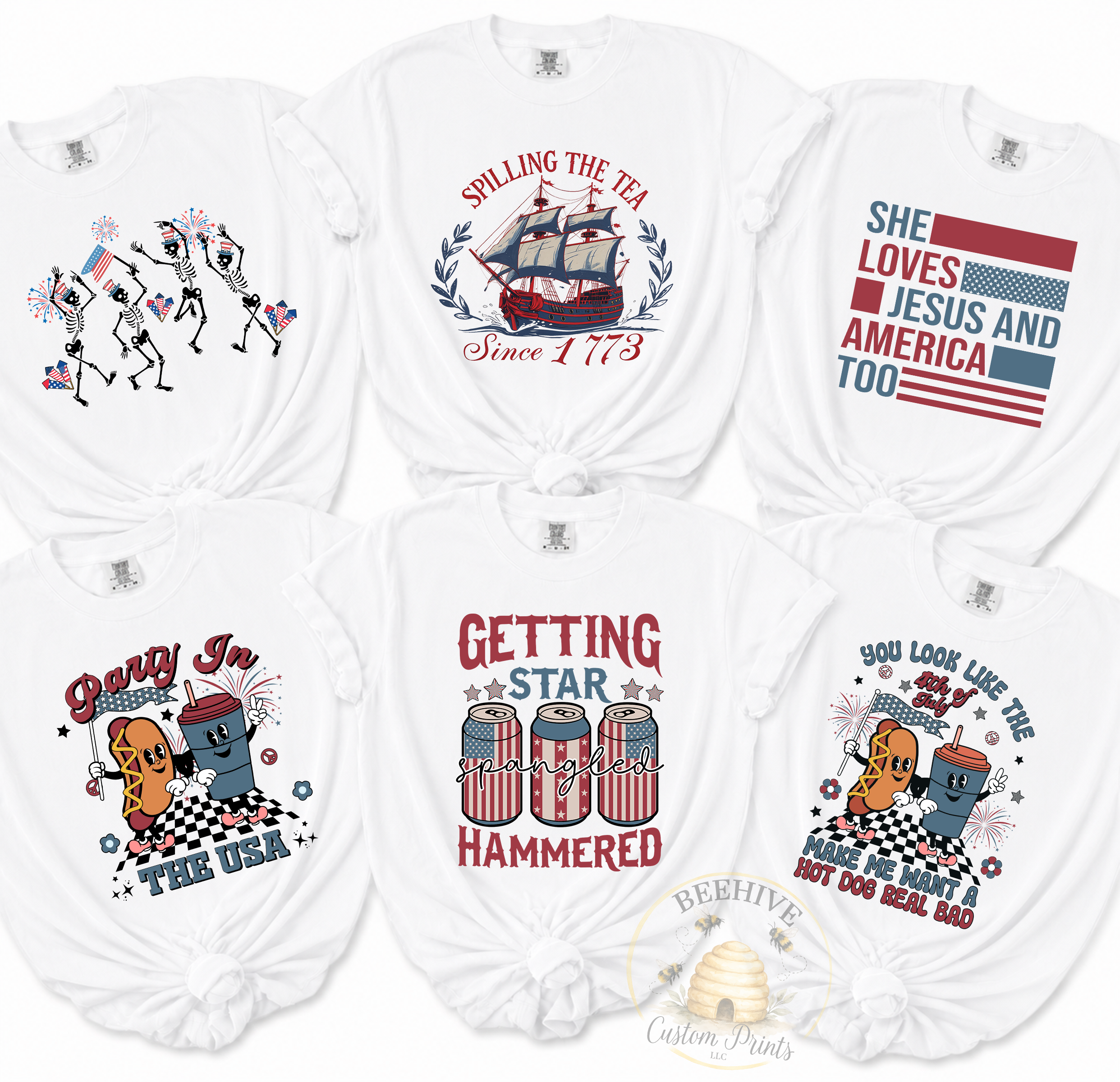 Custom 4th of July t-shirt