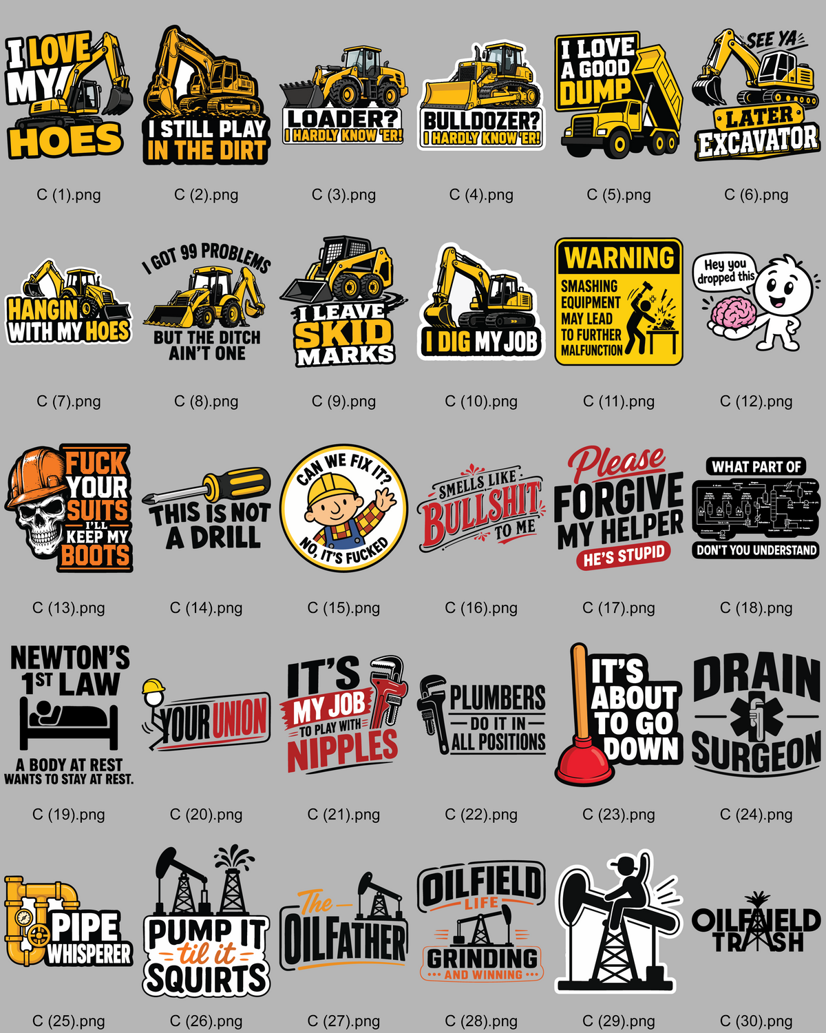 Custom Construction t-shirt
