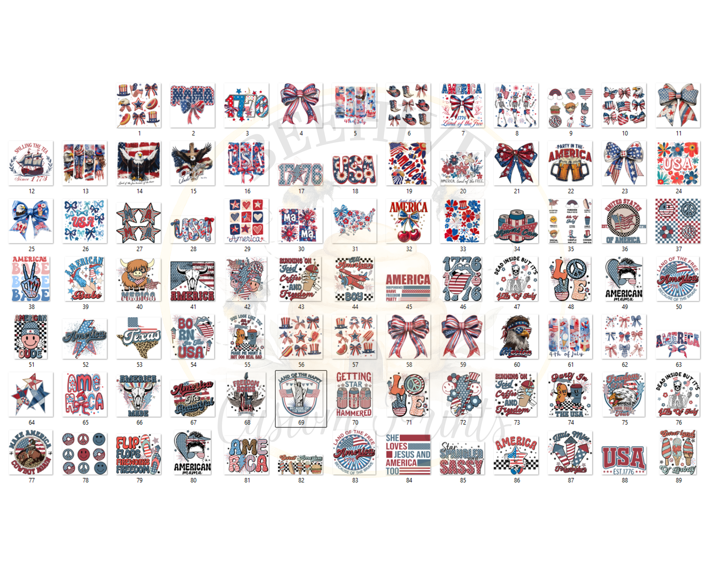 Custom 4th of July t-shirt
