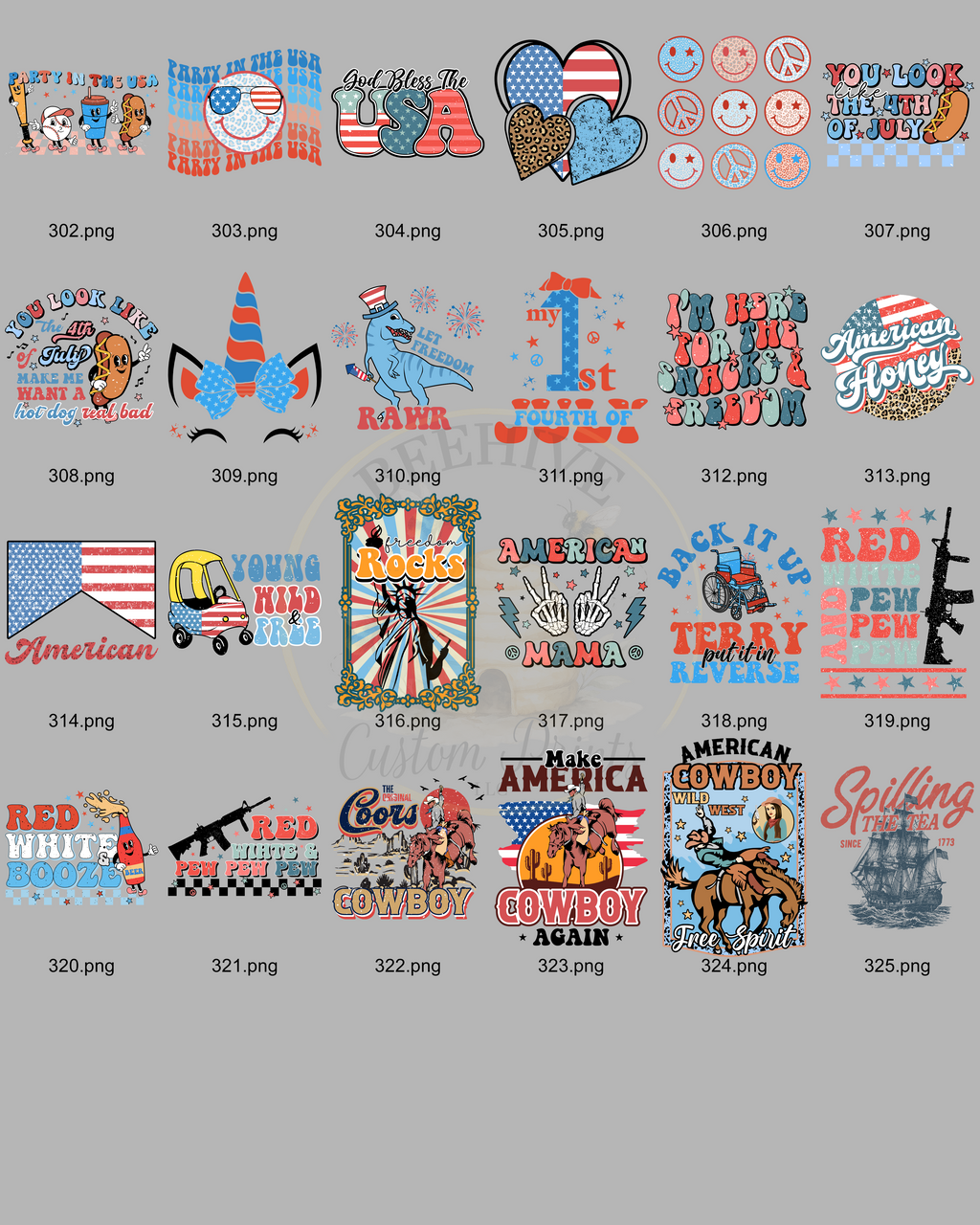 Custom 4th of July t-shirt