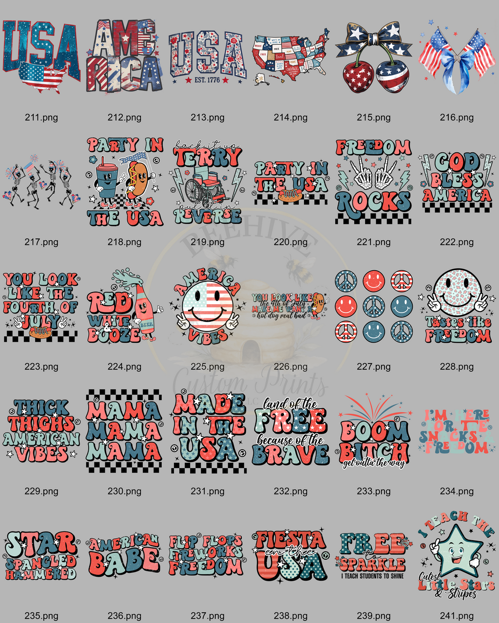 Custom 4th of July t-shirt