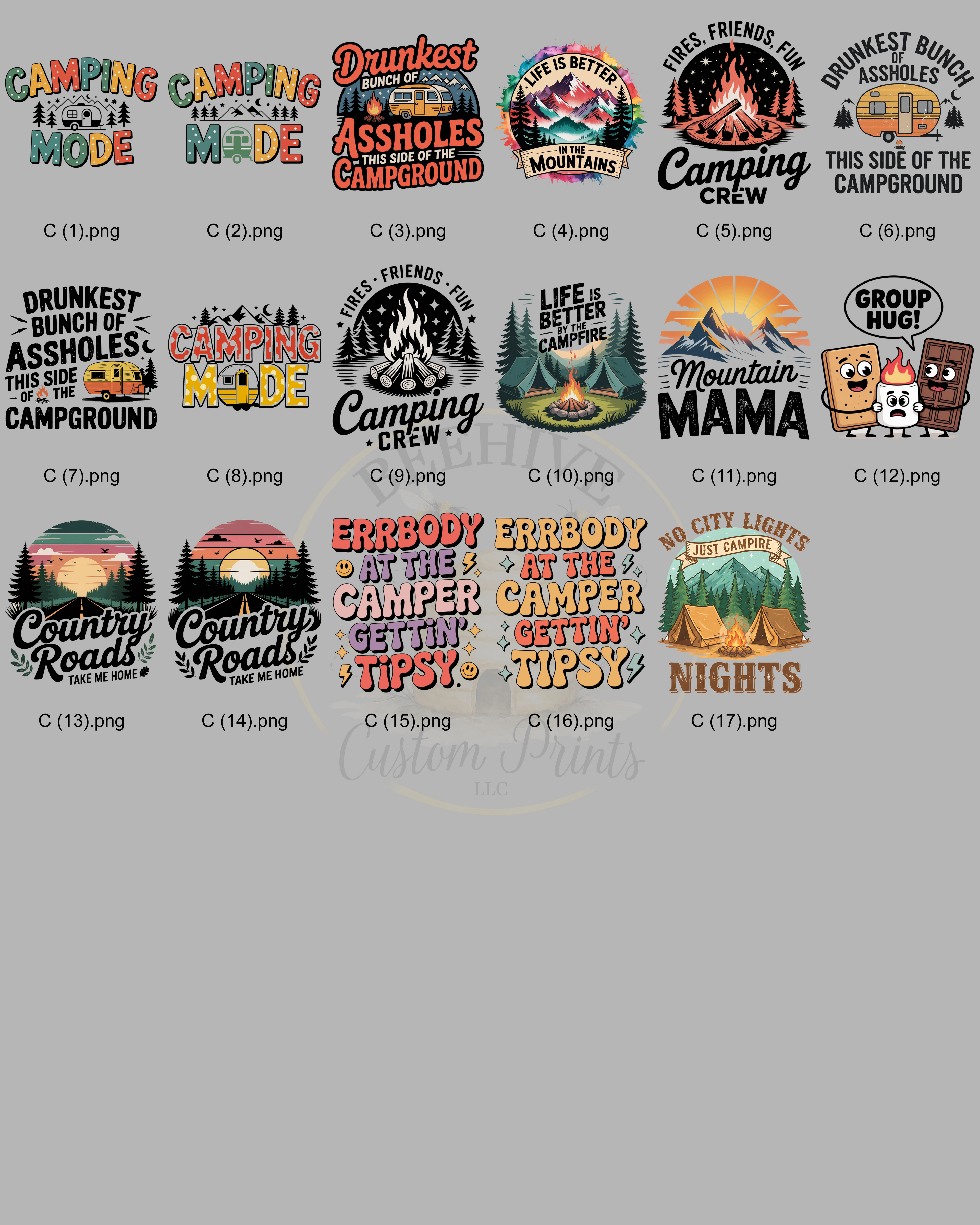 Custom Camping t-shirt