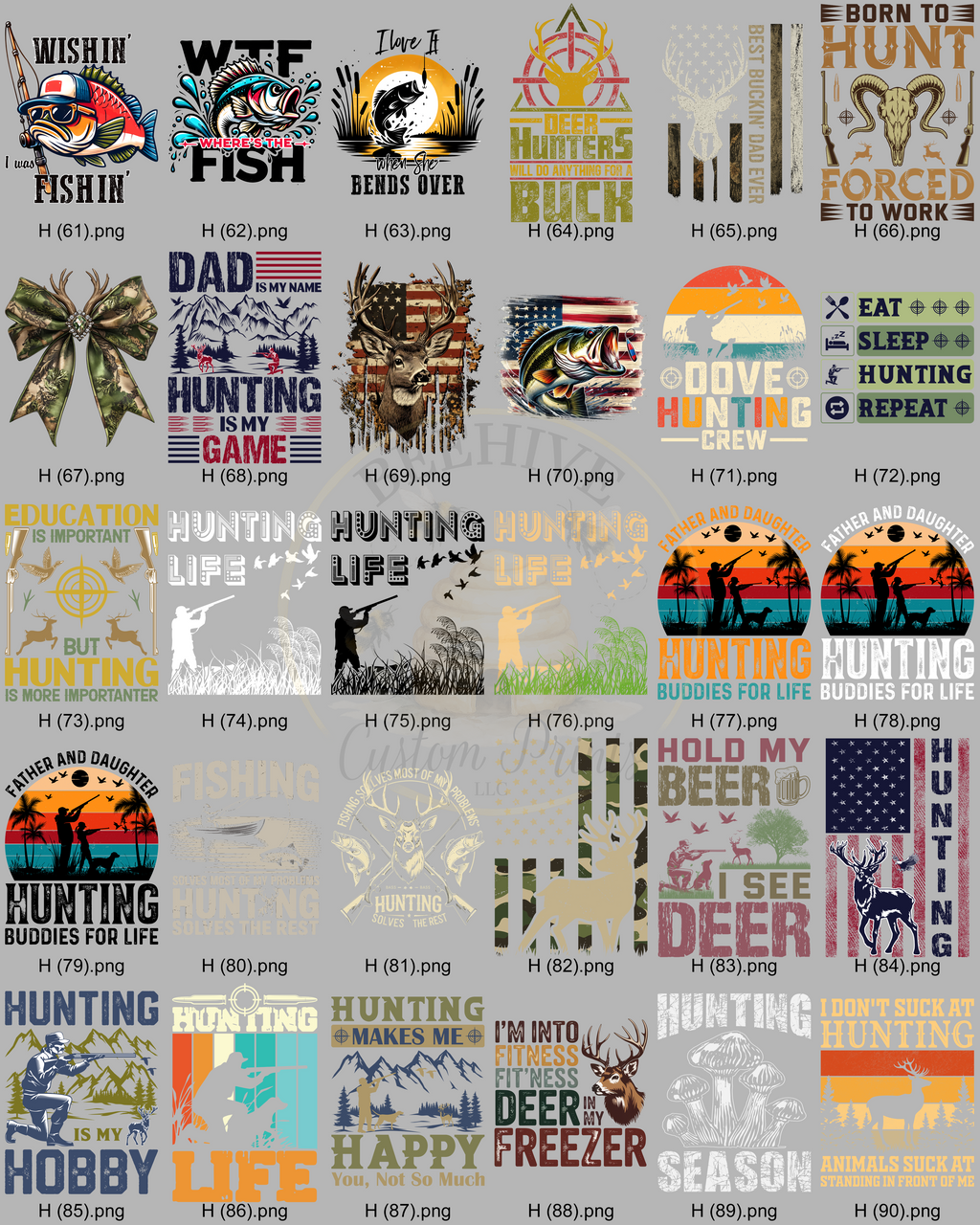 Custom Hunting t-shirt